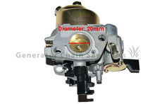 Load image into Gallery viewer, Carburetor Carb Parts For Gas Honda Gx160 Gx200 Engine Motor Water Pump Version