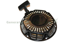 Load image into Gallery viewer, 5.5 6.5HP Honda Gx160 Gx168 Motor Generator Pull Start Recoil Rewind Pully Black