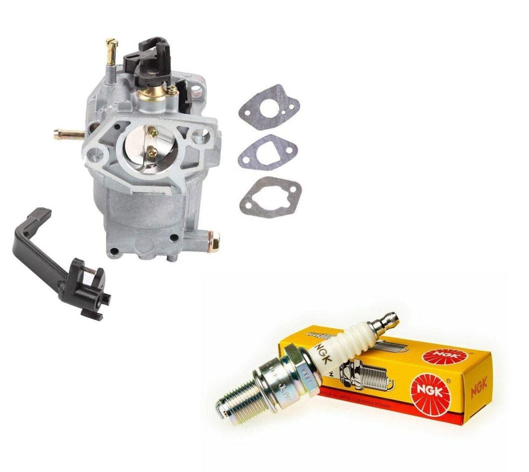 NGK Plug Carburetor For Generac 5939 GP5500 5500 Run Watts 6875 Starting Watts