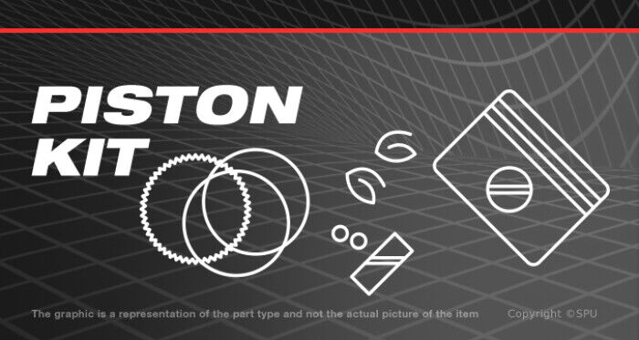 Rings Piston Kit For Southland SWSTM4317 EA BA EB String Trimmers