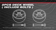 Load image into Gallery viewer, 2PCS Deck Wheel For Craftsman T210 Lawn Tractor CMXGRAM1130043
