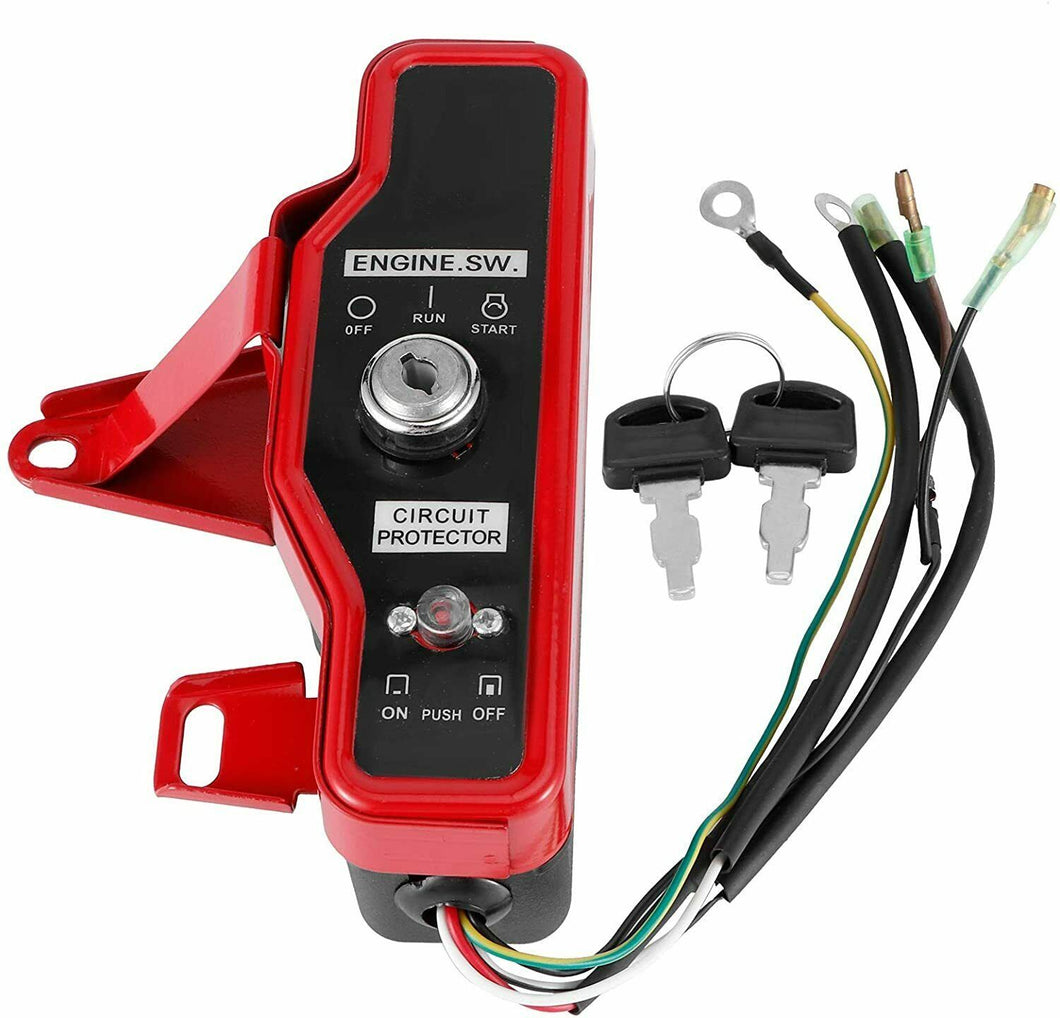 Ignition Electric Key Switch Box For DuroMax XP7HPE 7HP Engine Motor