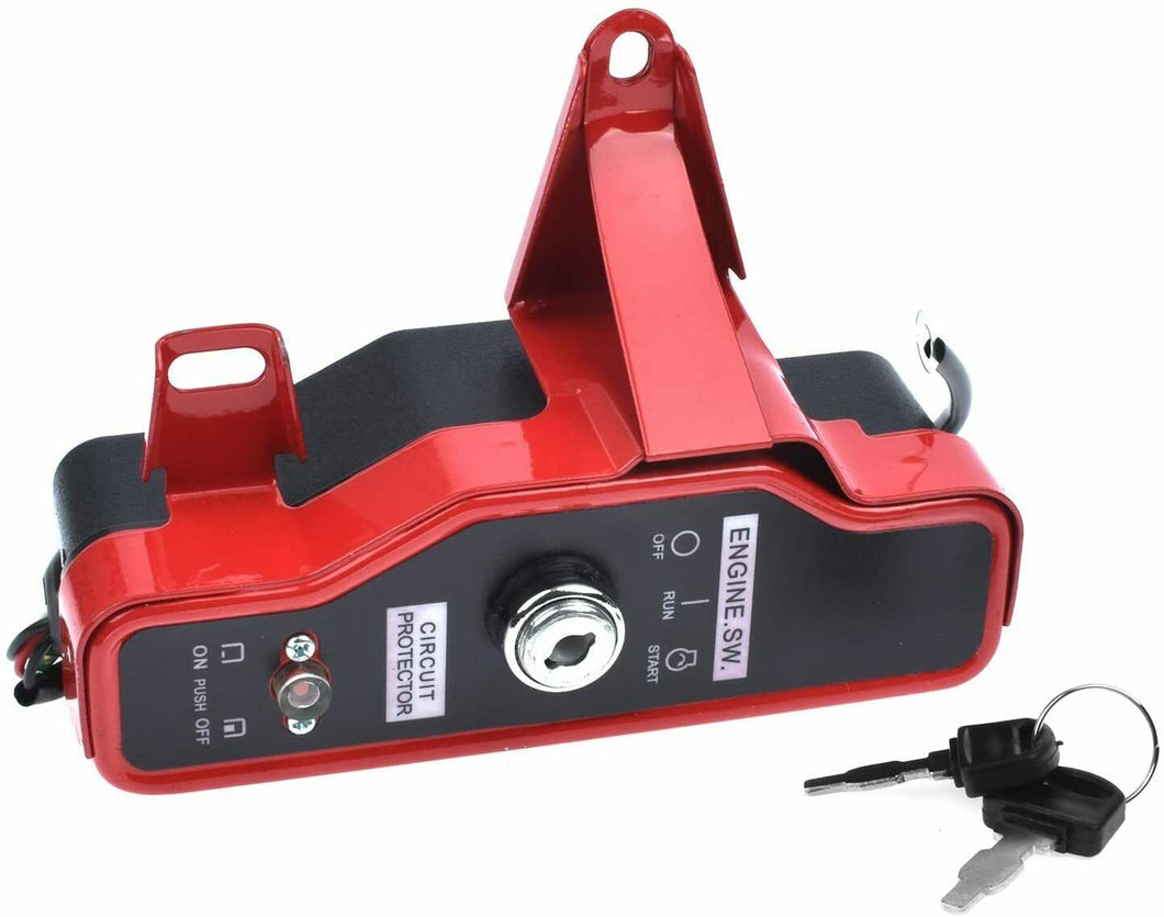 Ignition Switch Key For Powerhorse Nortern Tools Engine Motors 5.5HP 6.5HP 7HP