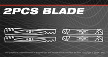 Load image into Gallery viewer, 2PCS Blade For Cub Cadet ZT1-42 KH Ultima Zero Turn Mowers
