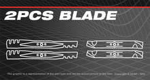 Load image into Gallery viewer, 2PCS Blades For Cub Cadet ZT1-46 Ultima Zero Turn Mower
