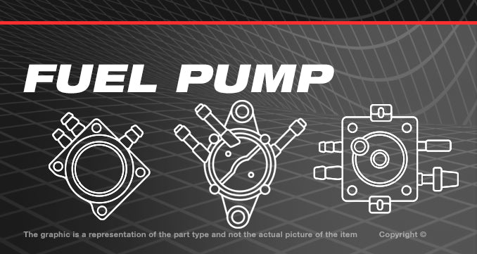 Gas Oil Fuel Pump For Hustler Sport 929125 Zero Turn Lawn Mower
