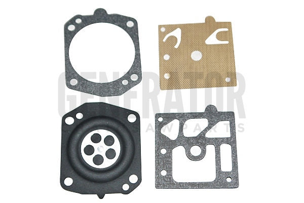 Engine Carb Carburetor Rebuild Repair Kit Parts For Husqvarna 133 371XP 365 372