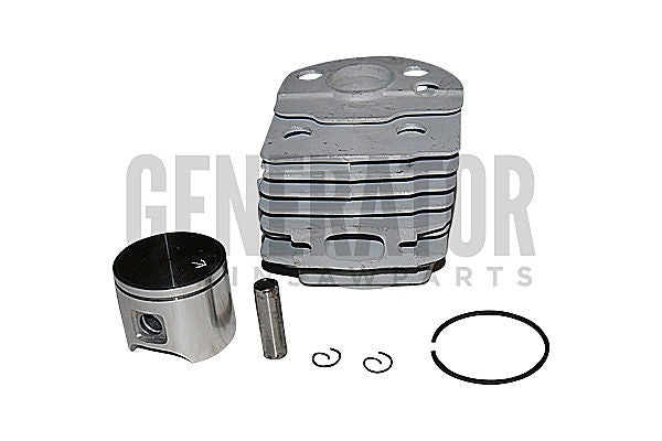 Cylinder Kit Piston Kit w Rings 44mm LOW VER For Husqvarna 346 350 353 Chainsaw