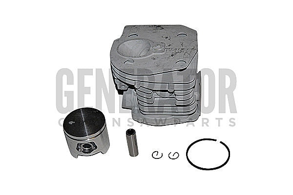 Cylinder Kit Piston Kit w Rings 46MM NGK Spark Plug For Husqvarna 51 55 Chainsaw