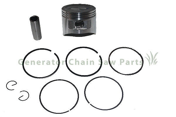 Piston Kit w Rings Parts Lifan LF160F LF168F LF168F-2 Engine Motor 5.5HP 6.5HP