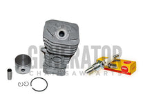 Load image into Gallery viewer, 530069941 Cylinder Piston Kit 40mm NGK Spark Plug Husqvarna 41 141 142 Chainsaw
